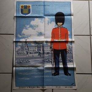 Vintage, rare "City of Wetminster" kitchen towel